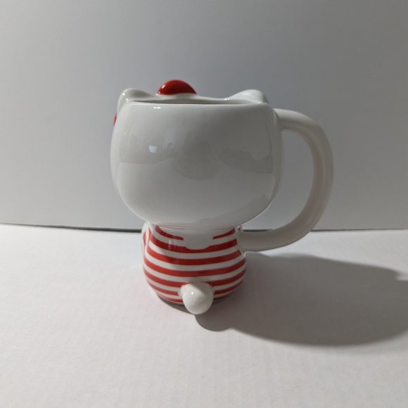 Hello Kitty Love Heart Figural Mug Sanrio 20oz Ceramic Coffee / Tea Cup - Picture 6 of 8